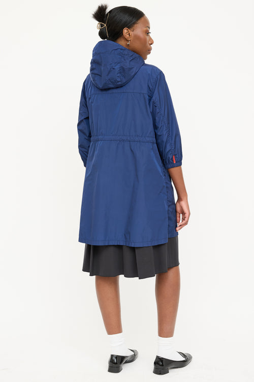 Prada Nylon Hooded Coat
