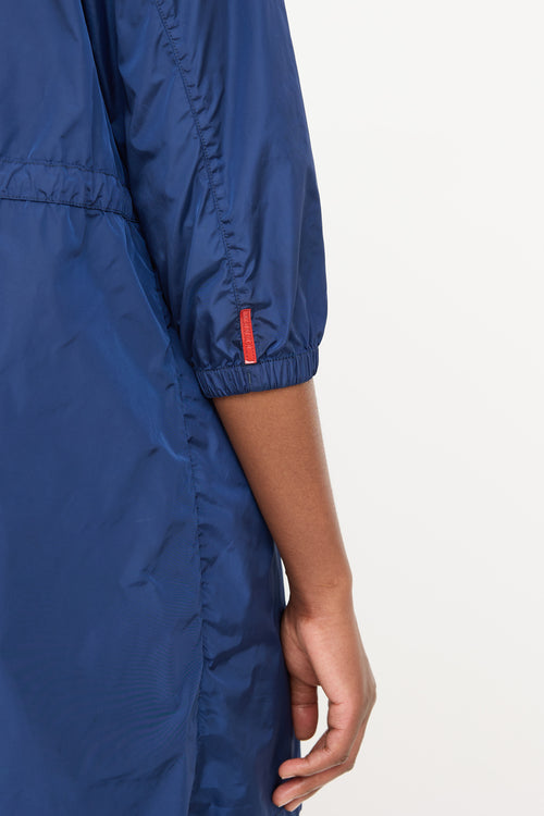 Prada Nylon Hooded Coat