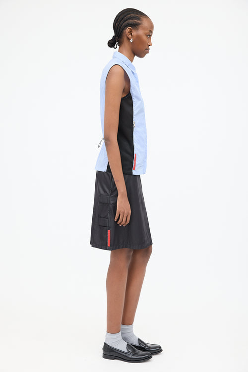 Prada Sport Vintage Nylon & Mesh Vest