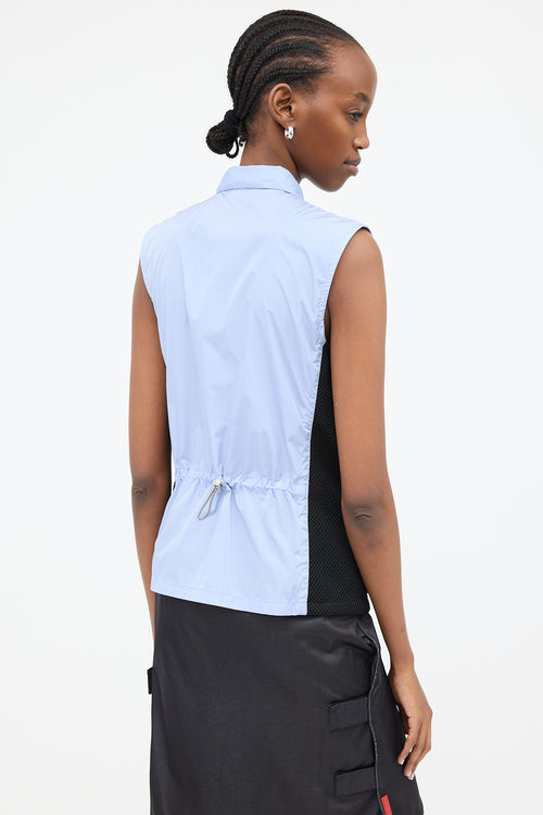 Prada Sport Vintage Nylon & Mesh Vest