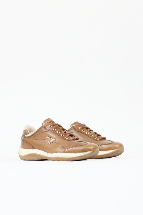 Prada Sport Leather Sneaker