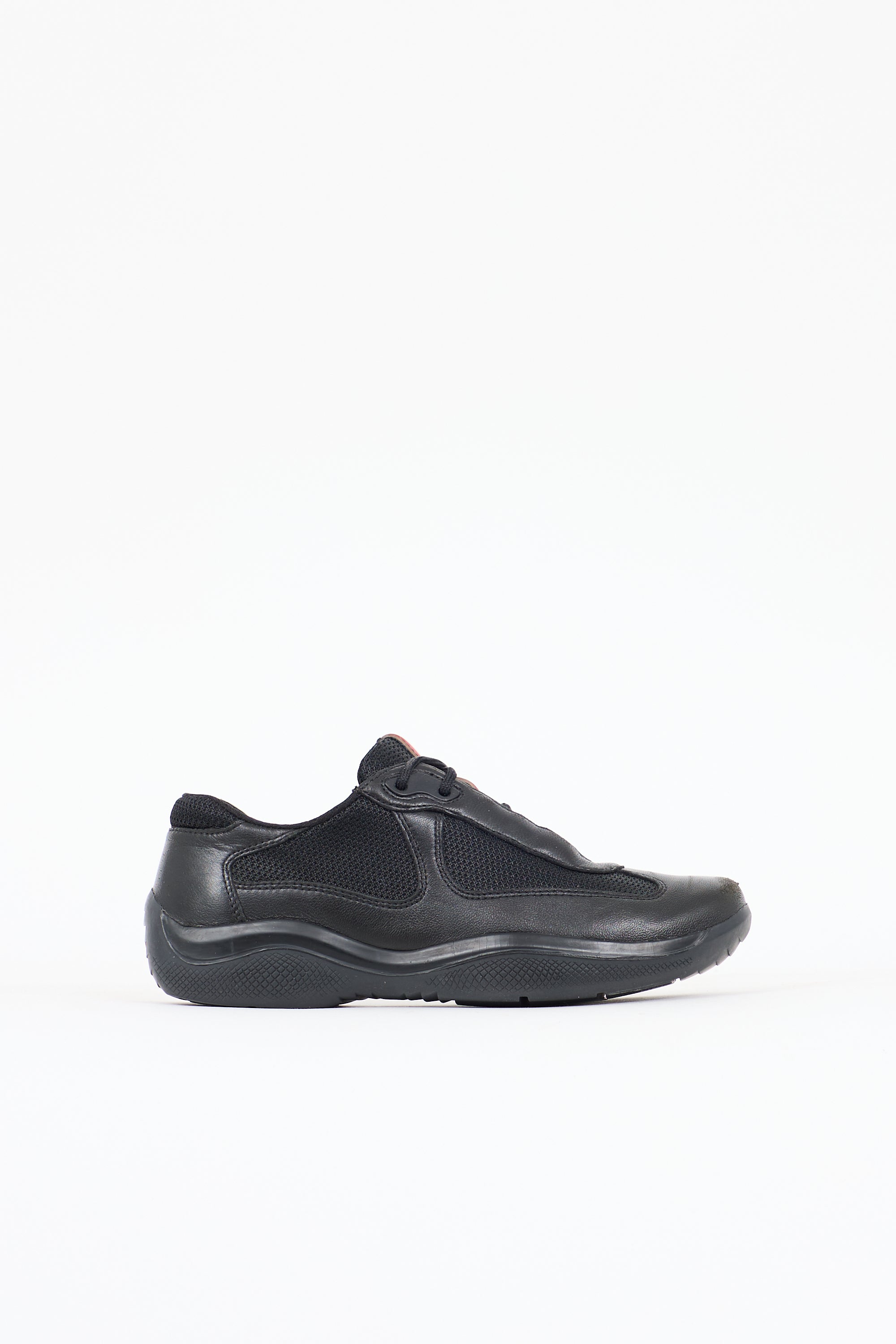 Prada Sport Leather & Mesh Sneaker