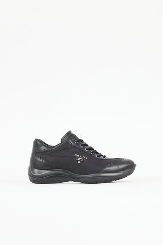 Prada Sport Leather & Nylon Sneaker