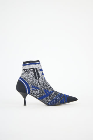 Prada Spring 2019 Knit Boot