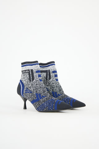 Prada Spring 2019 Knit Boot