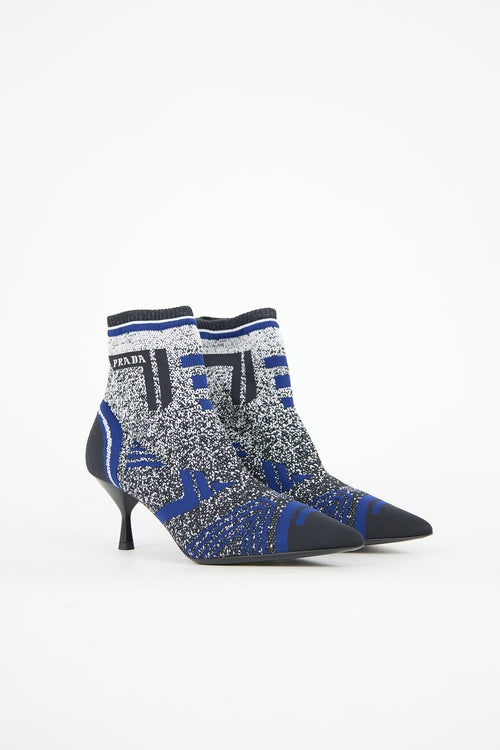 Prada Spring 2019 Knit Boot