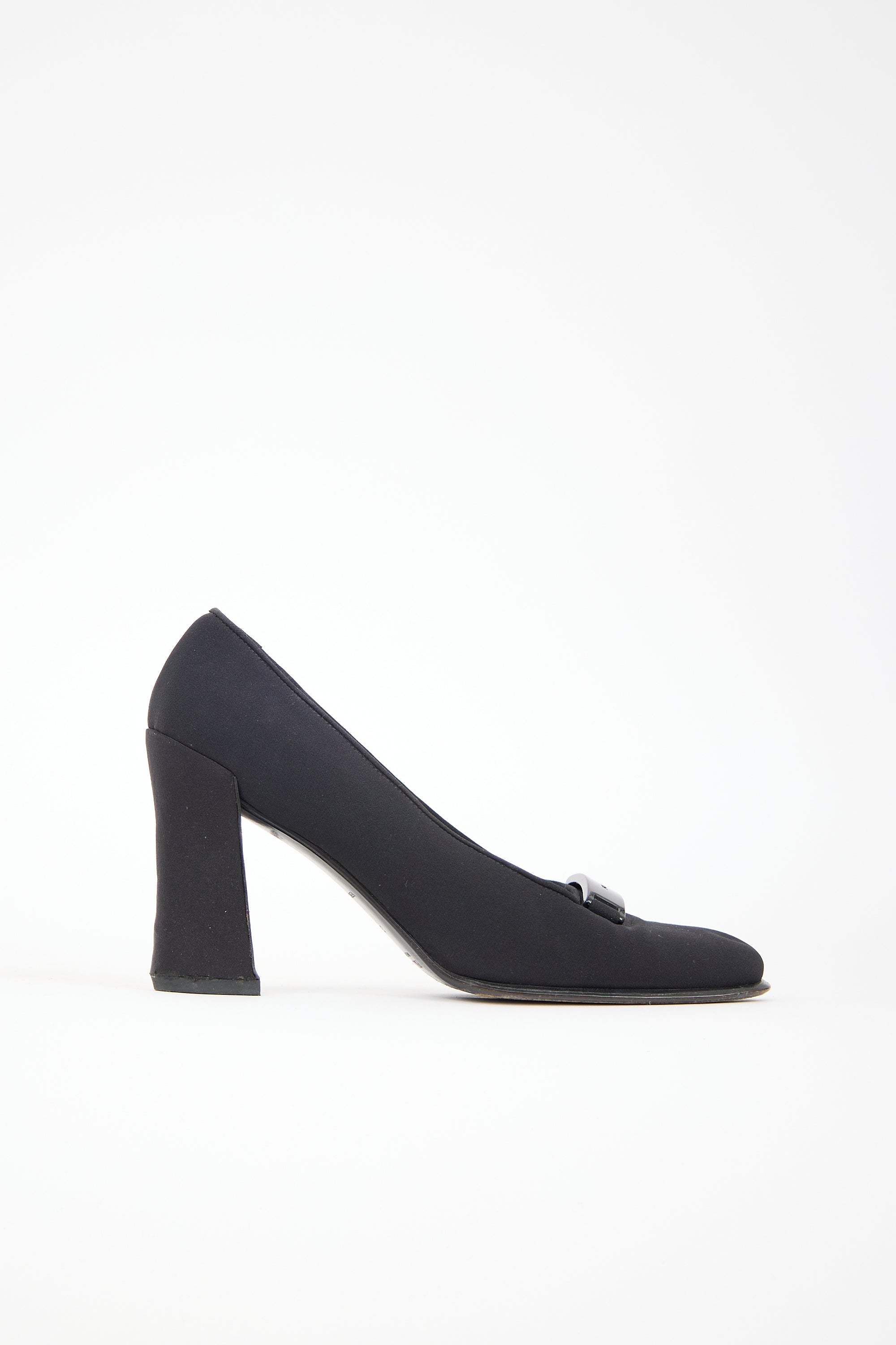 Prada Logo Pump
