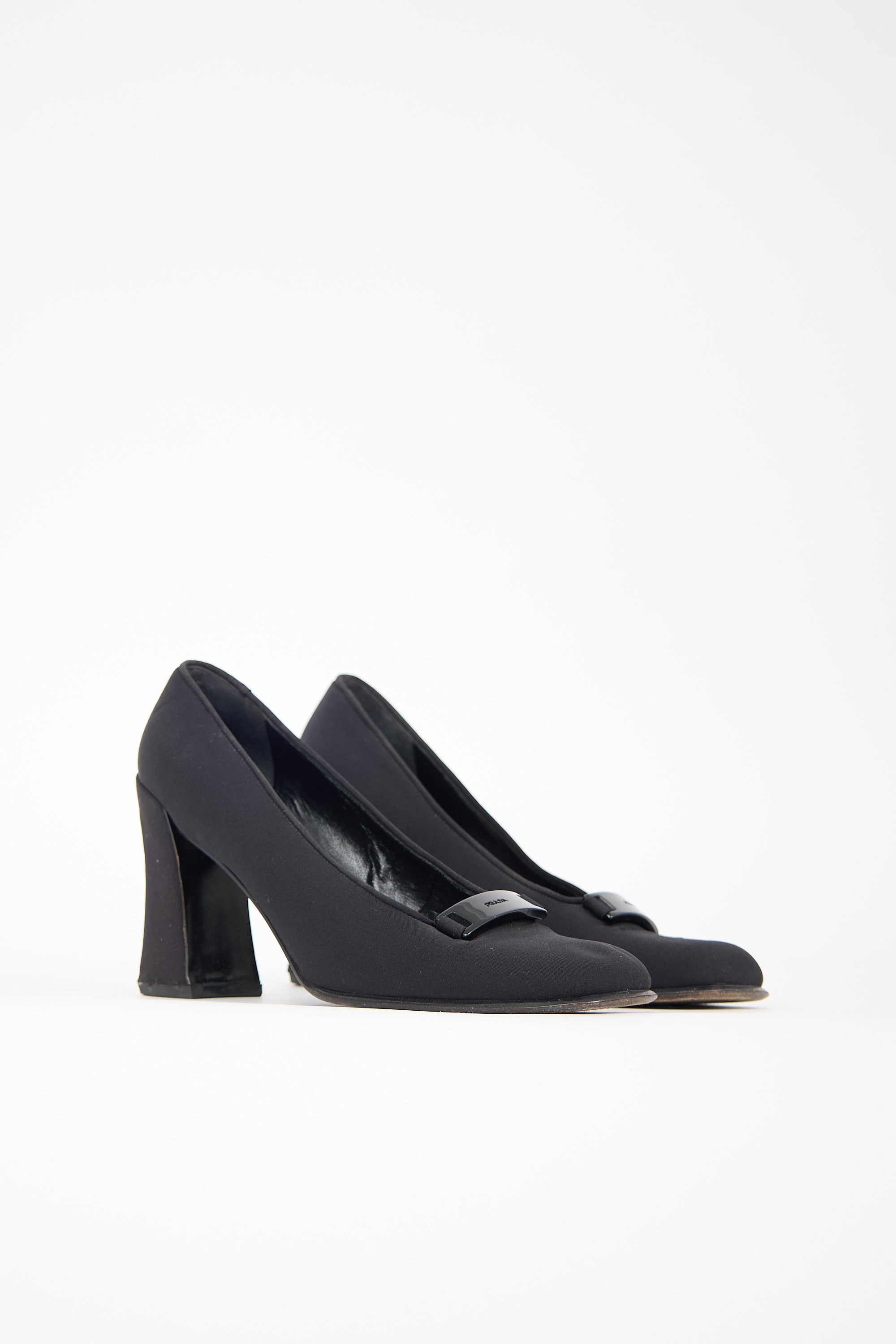 Prada Logo Pump