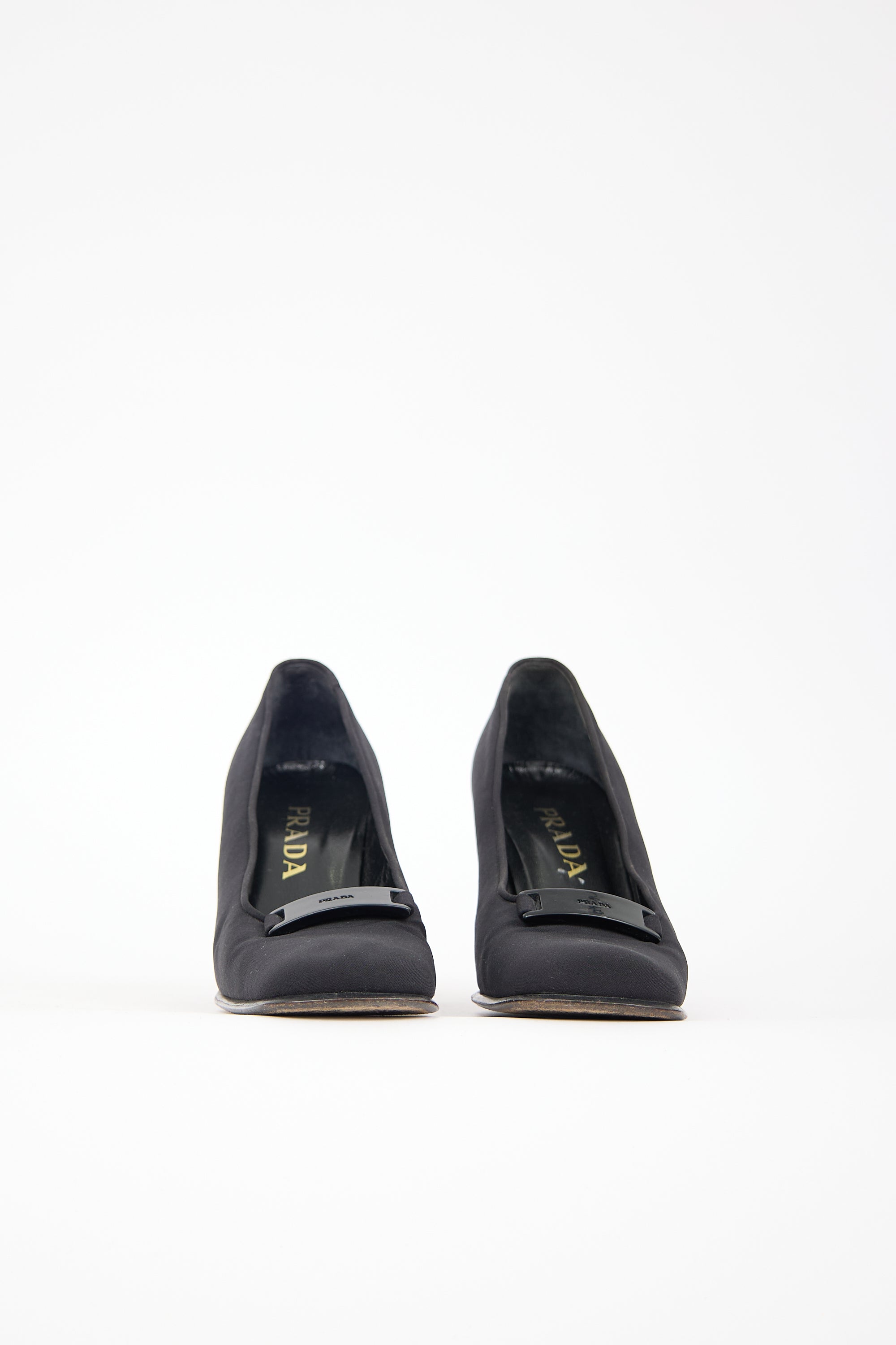 Prada Logo Pump