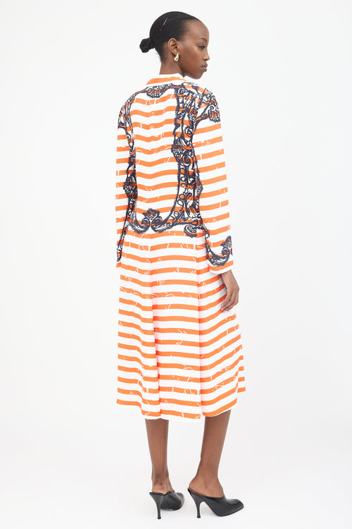 Prada SS 2011 Twill Stripe Dress