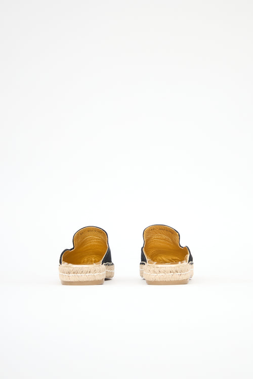 Prada Suede Espadrille Mule