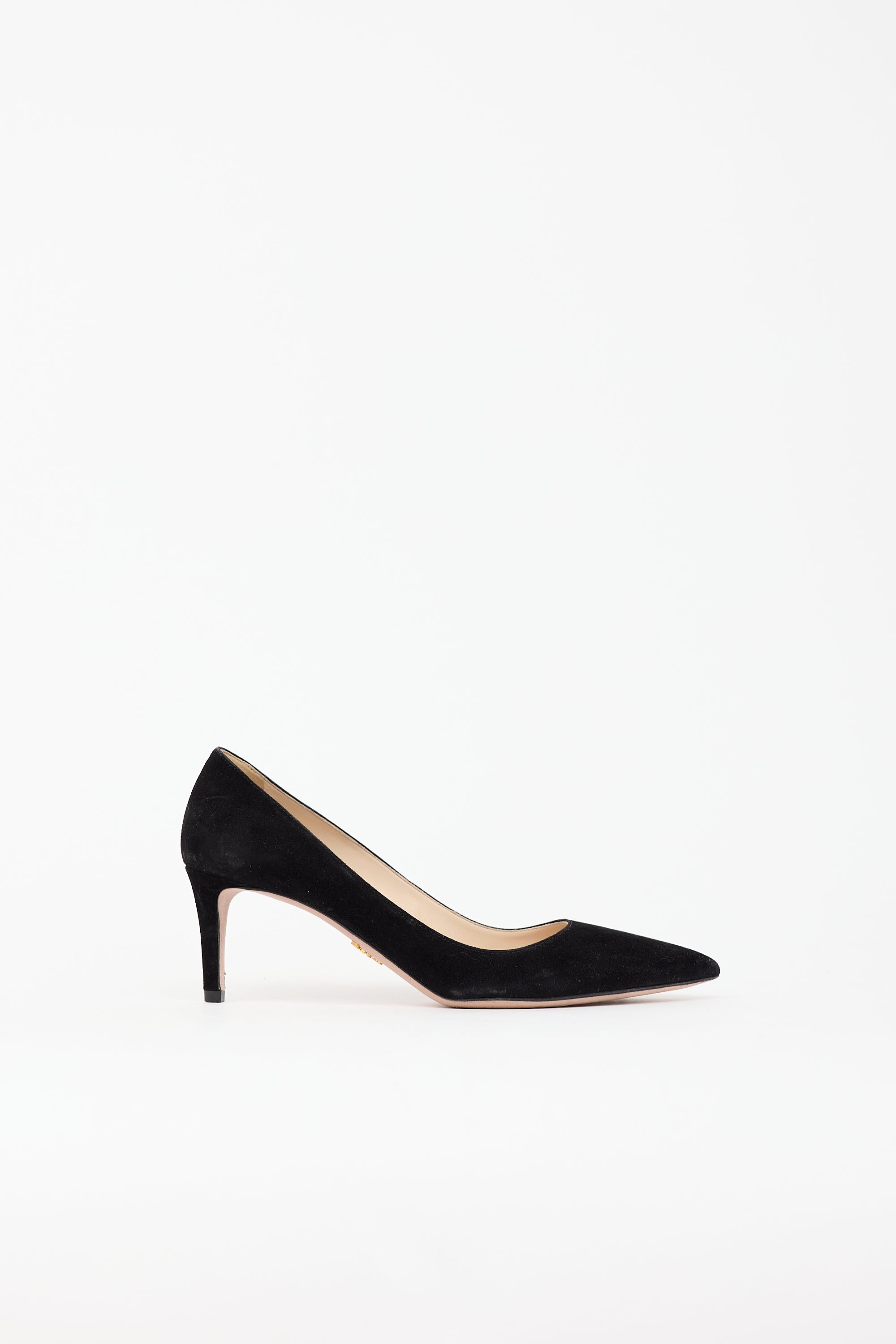 Prada Suede Pointed Pump