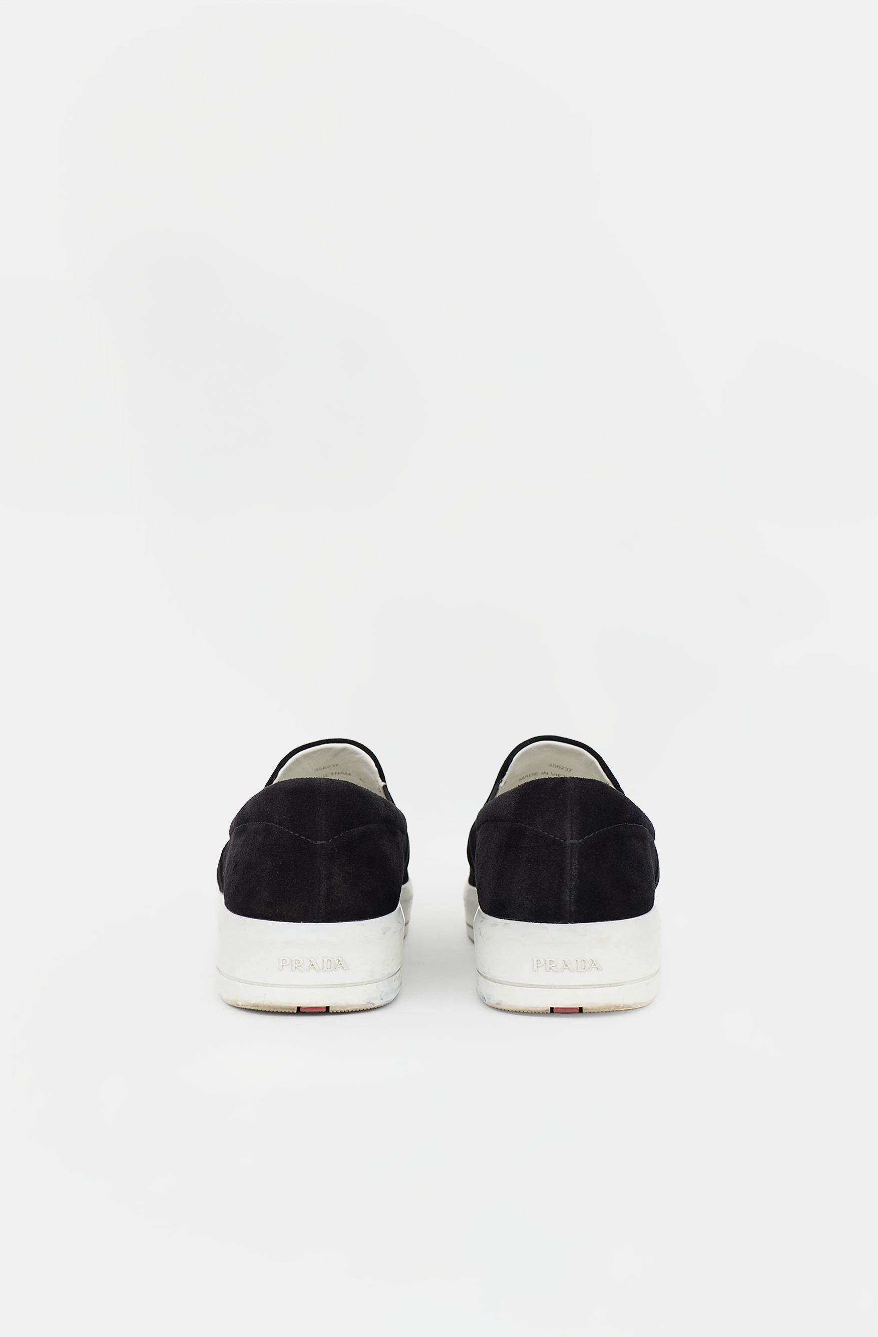 Prada Suede Slip On Sneaker
