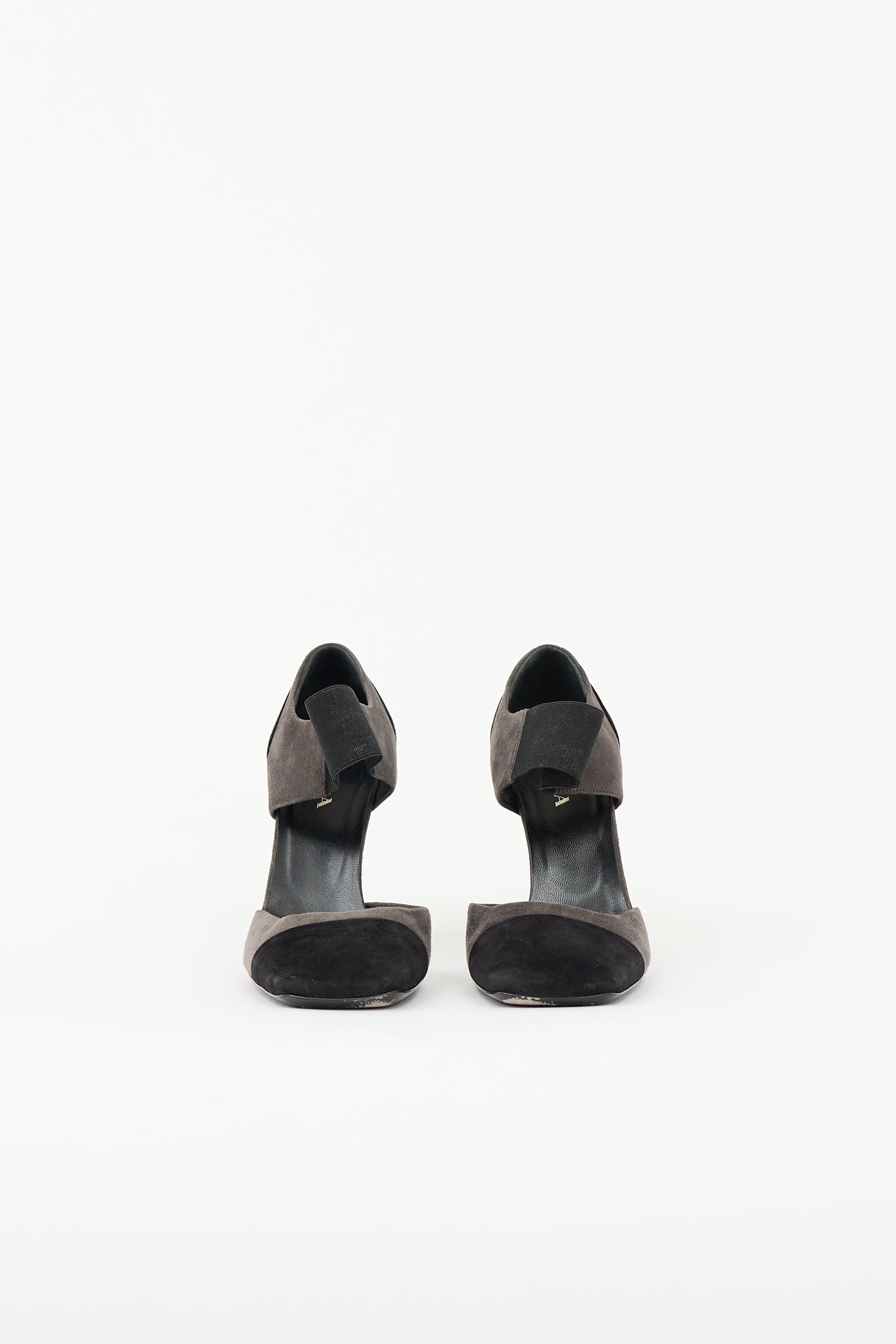 Prada Suede Colourblock Pump