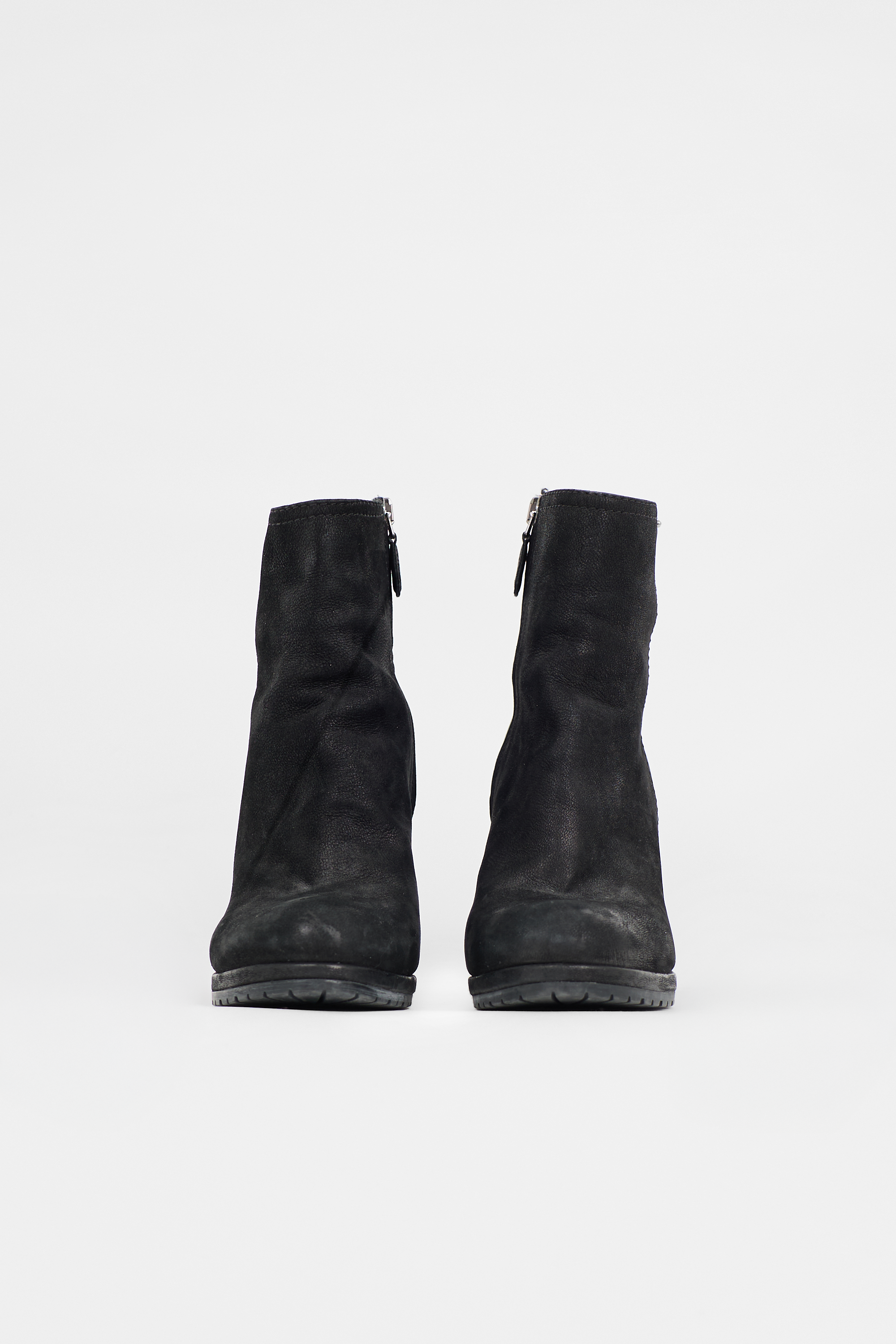Prada Suede Wedge Boot