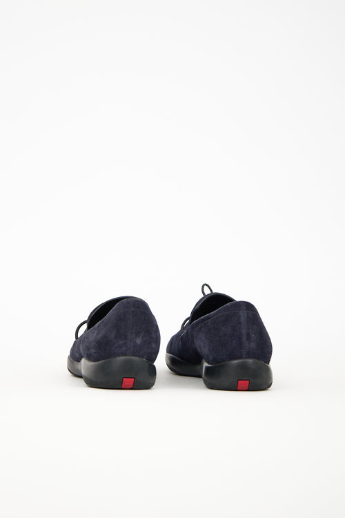 Prada Suede Toggle Loafer
