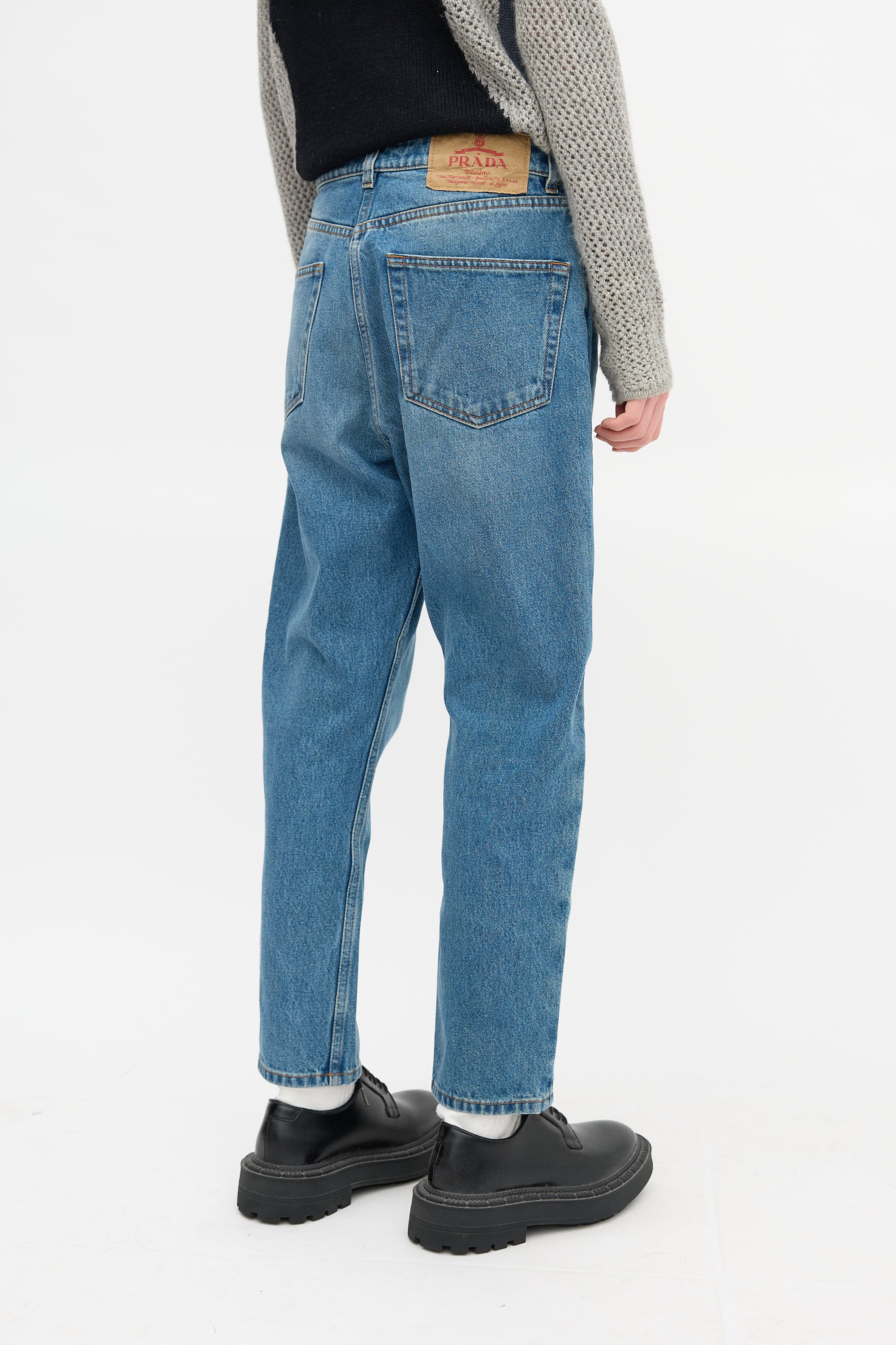 Prada Tapered Leg Jeans
