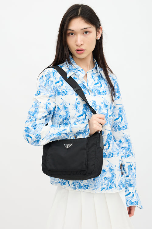 Prada Tessuto Messenger Bag