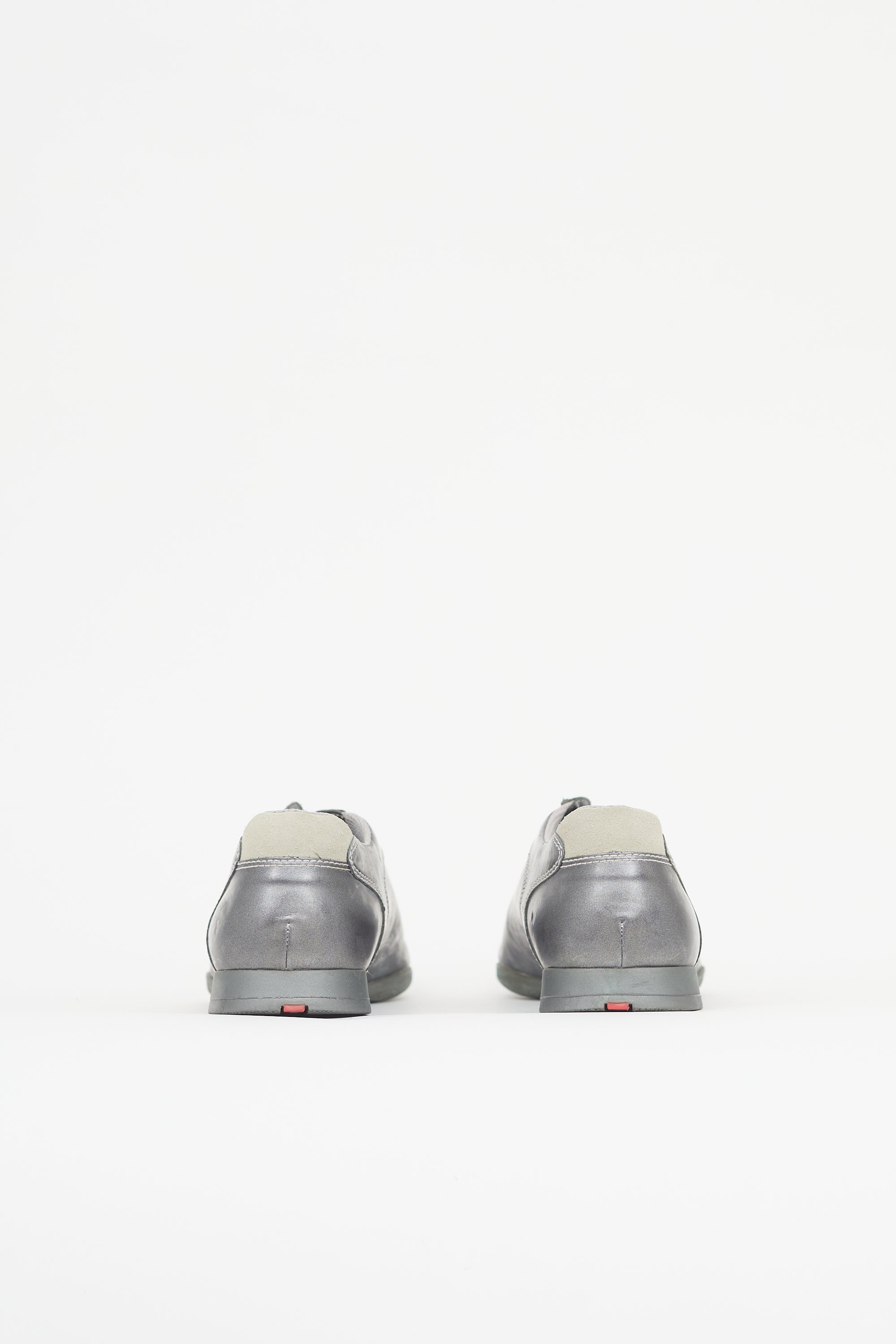 Prada Vintage Metallic Leather Sneaker