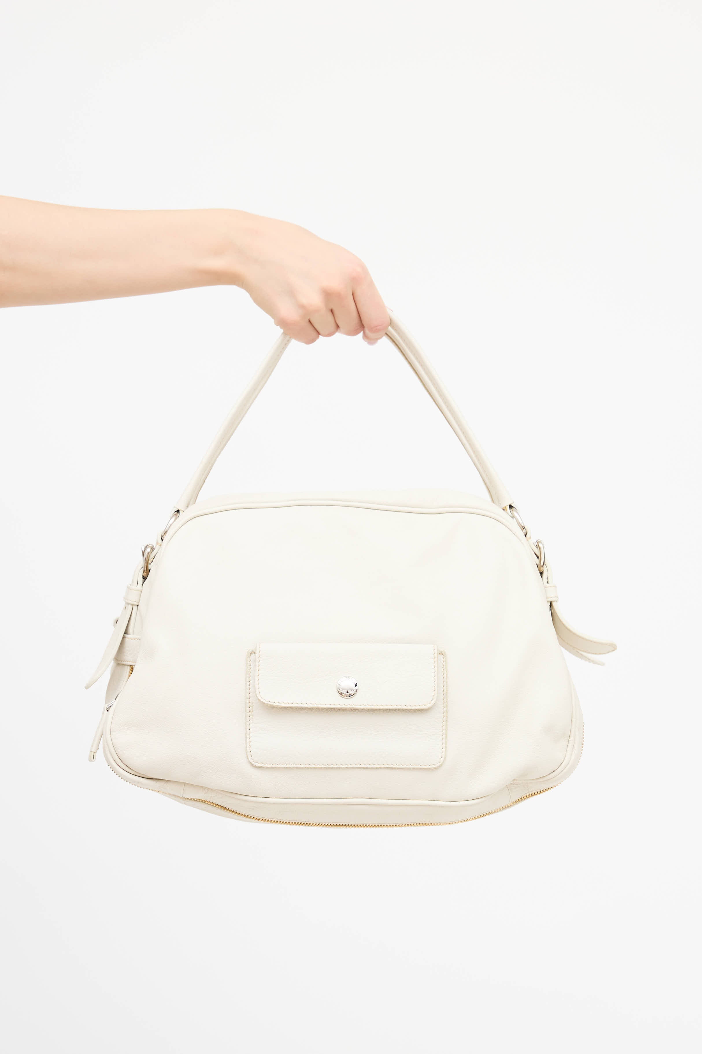 Prada Bauletto Zipper Bag