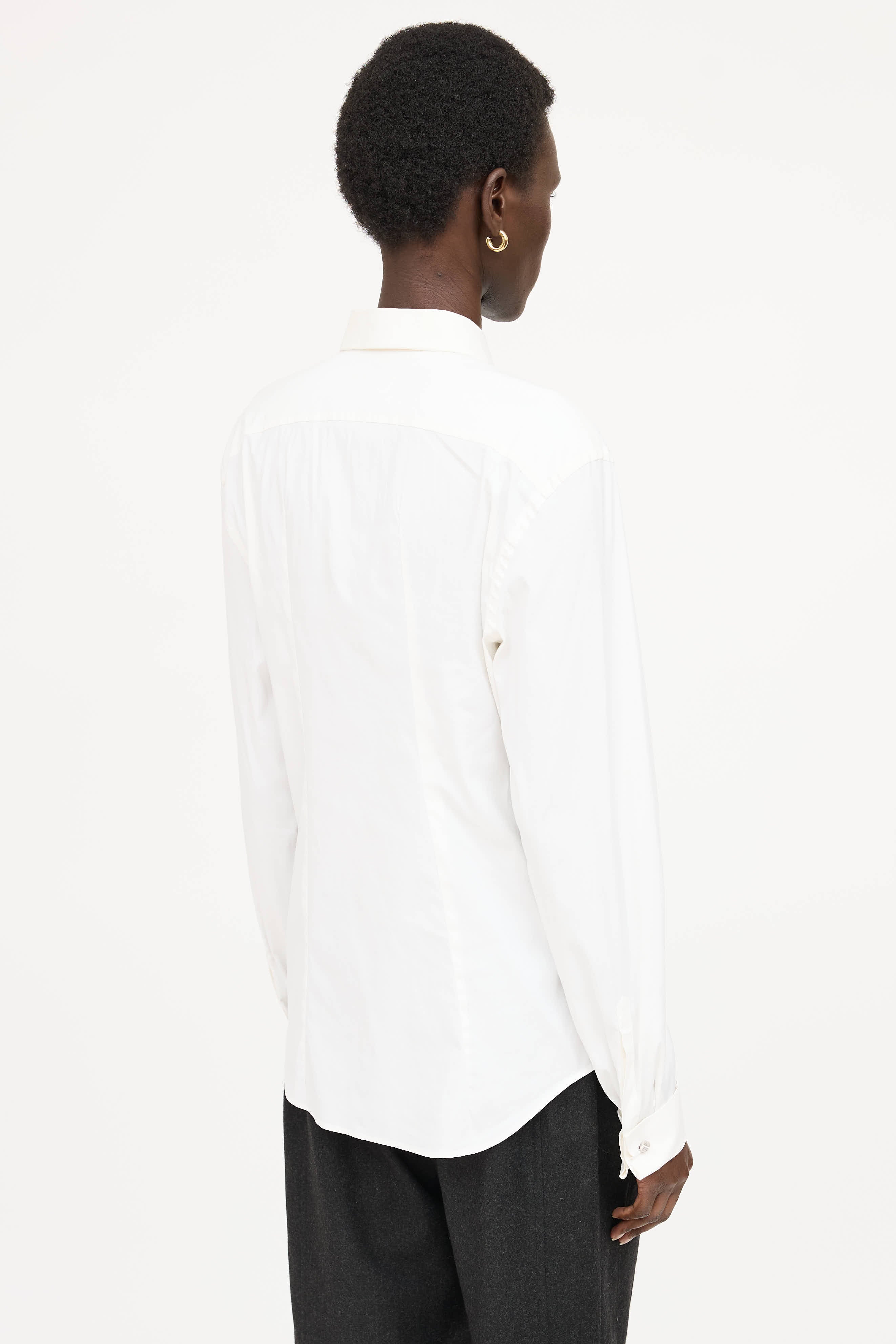Prada Cotton Button Up Shirt