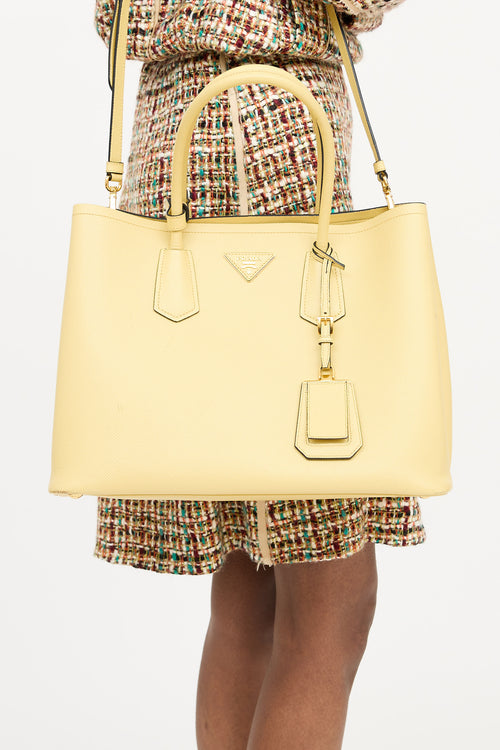 Prada Saffiano Lux Double Bag