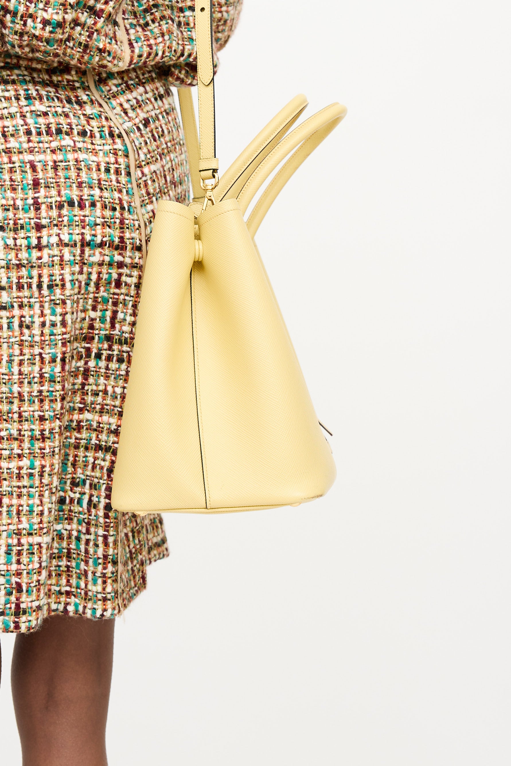 Prada Saffiano Lux Double Bag