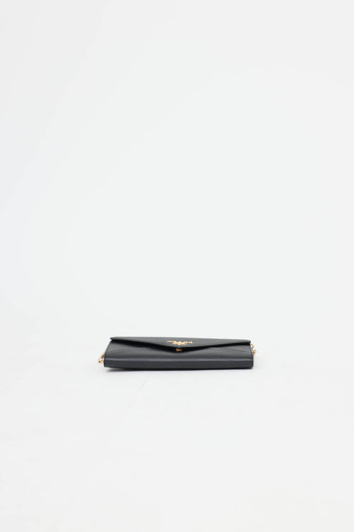 Prada Saffiano Wallet On Chain