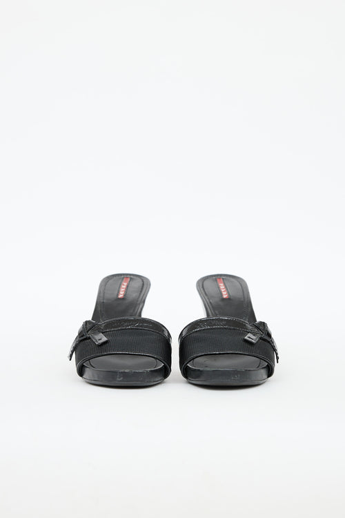 Prada Sport Wedge Sandal
