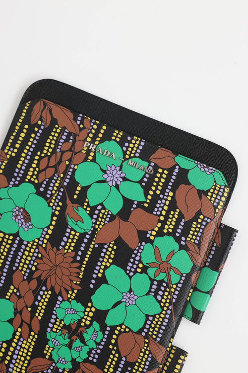 PradaSaffiano Floral Tablet Case