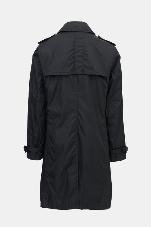 Prada Vintage Nylon Trench Coat