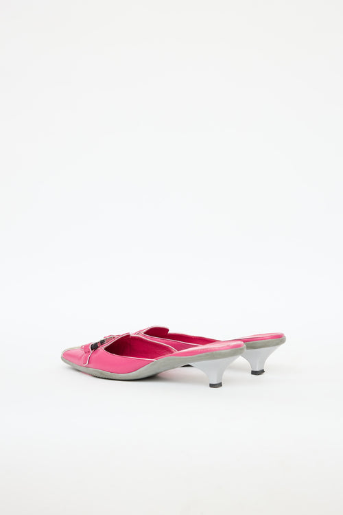 Prada Sport Buckle Mules