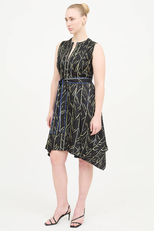 Proenza Schouler Silk Patterned Dress