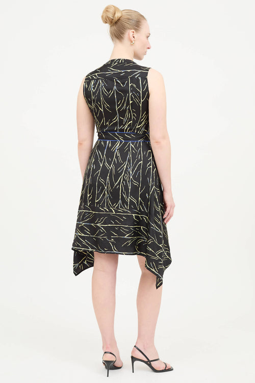 Proenza Schouler Silk Patterned Dress