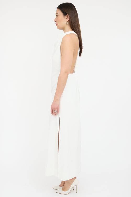 Proenza Schouler Faye Backless Twist Dress