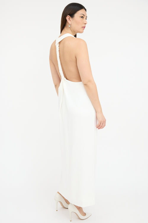 Proenza Schouler Faye Backless Twist Dress