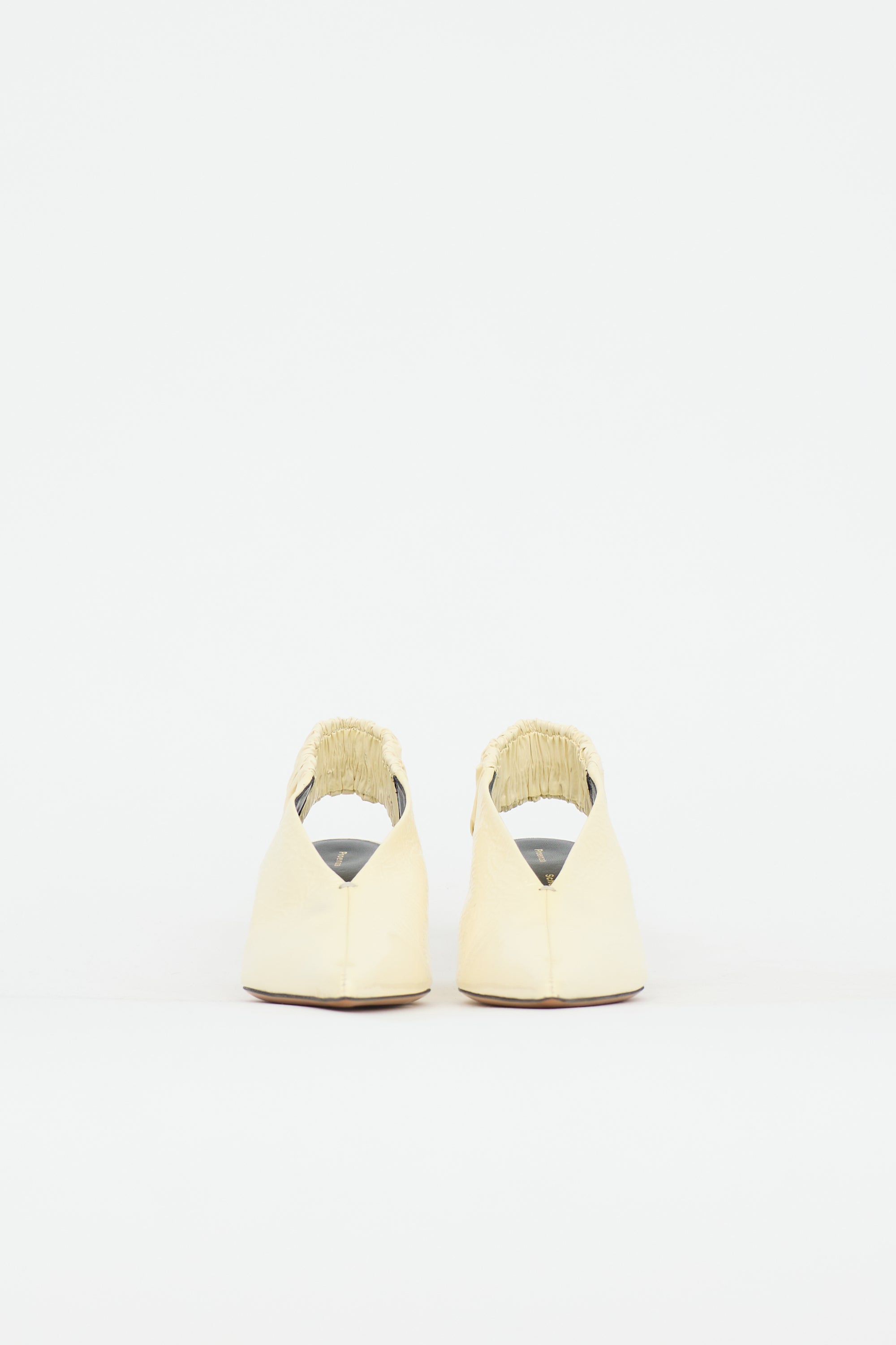 Proenza Schouler Crinkled Patent Heel