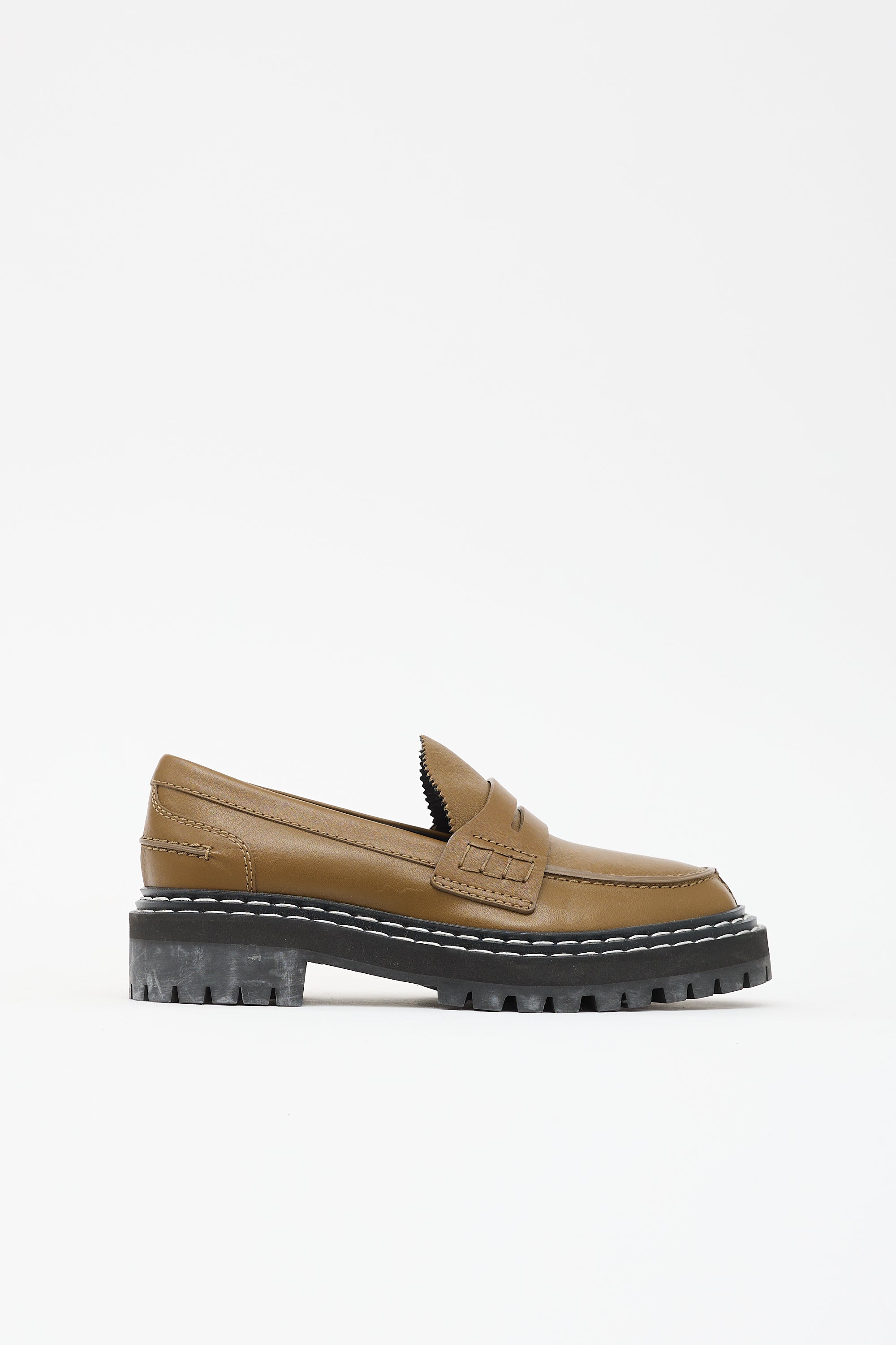 Proenza Schouler Leather Platform Loafer