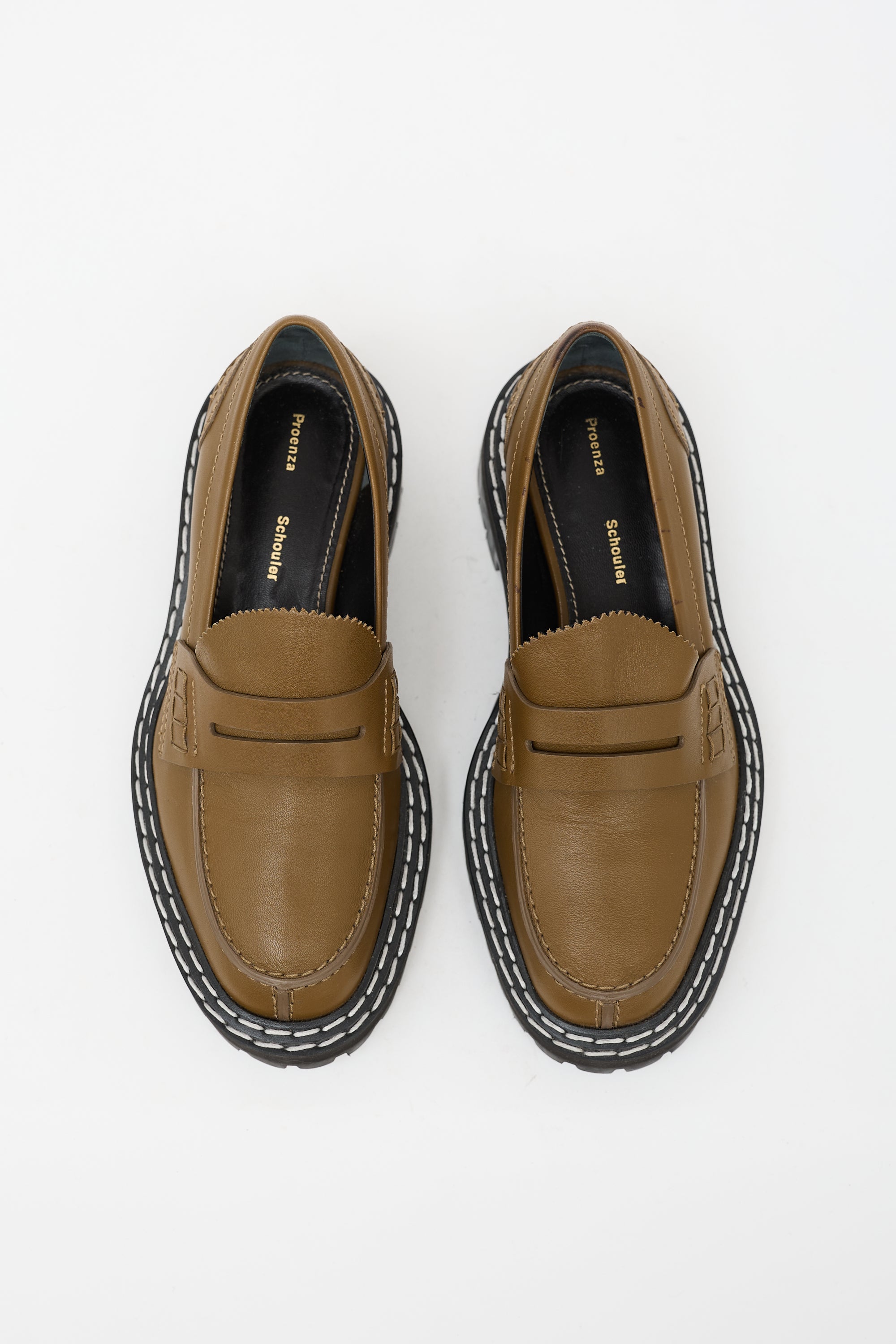 Proenza Schouler Leather Platform Loafer