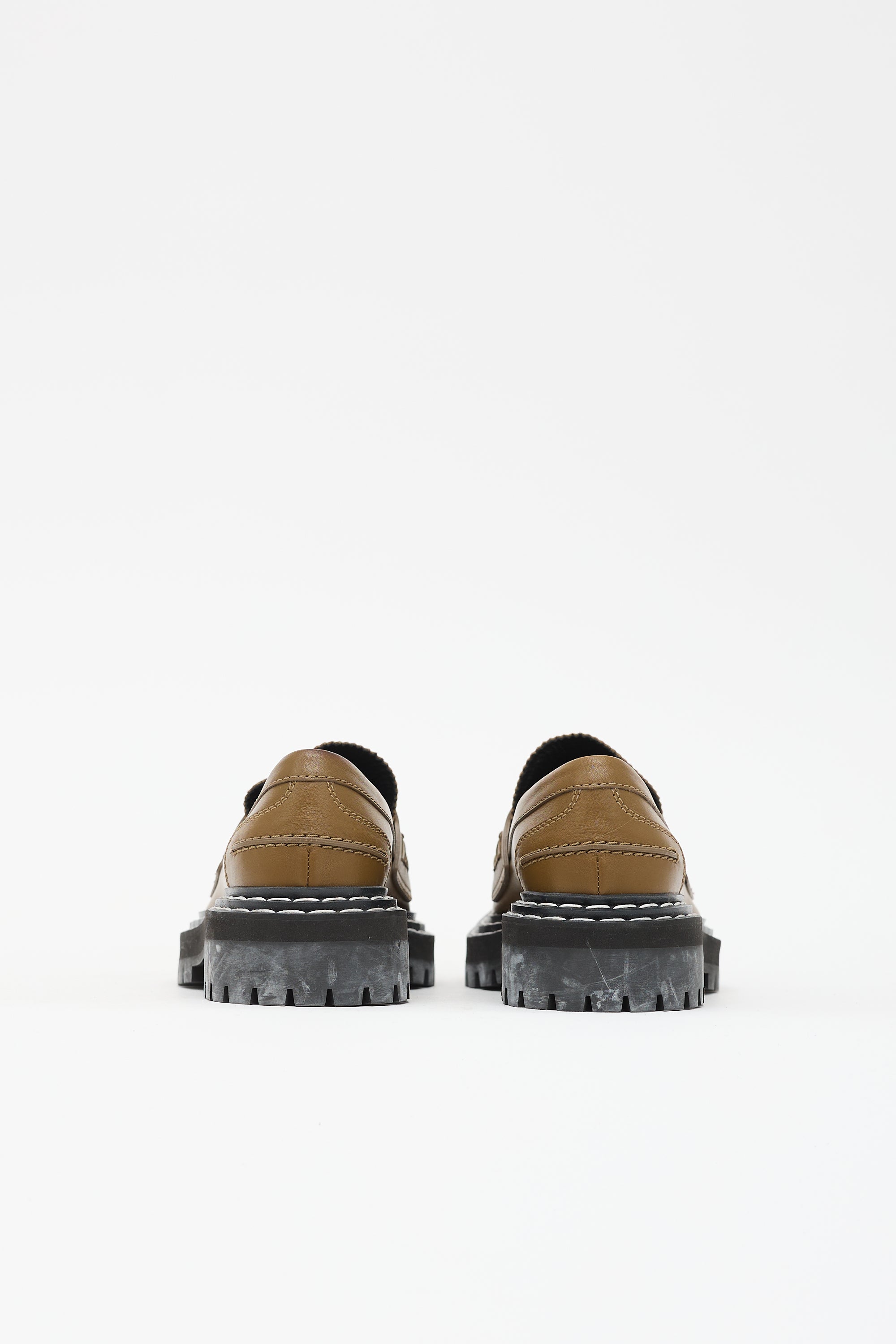 Proenza Schouler Leather Platform Loafer
