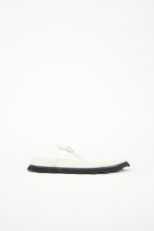 Proenza Schouler Leather Forma Sandal