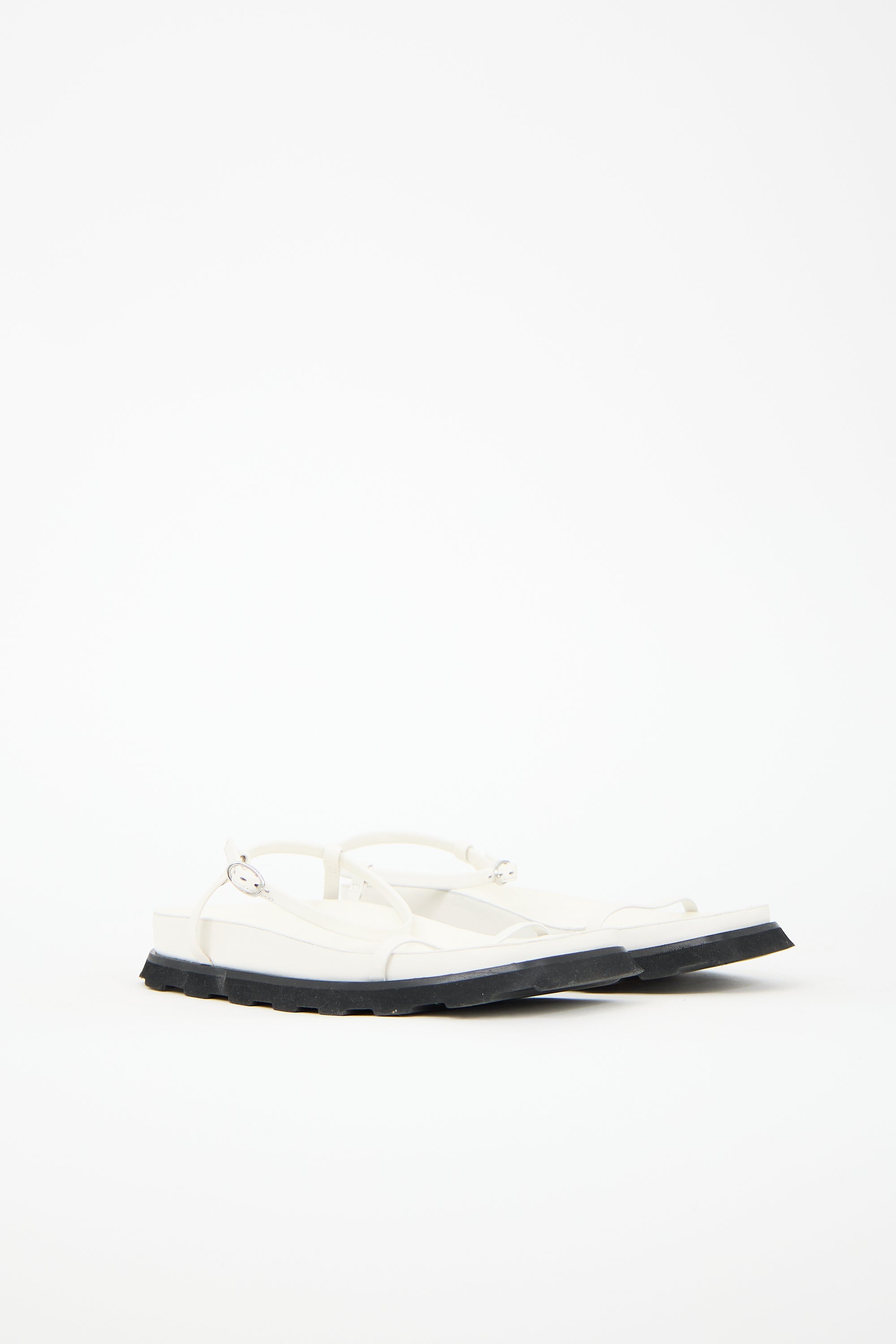 Proenza Schouler Leather Forma Sandal