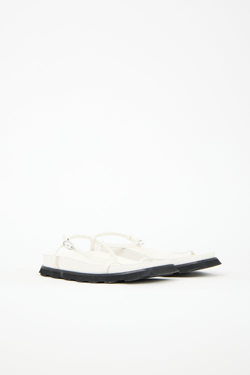Proenza Schouler Leather Forma Sandal