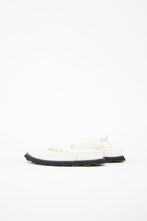 Proenza Schouler Leather Forma Sandal