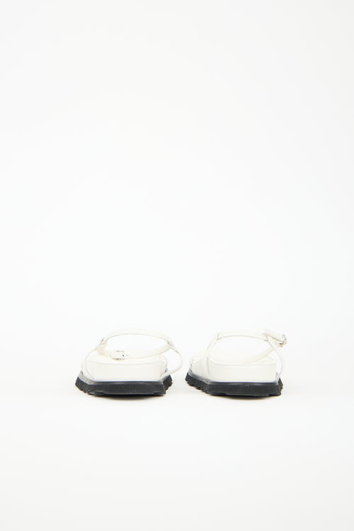 Proenza Schouler Leather Forma Sandal