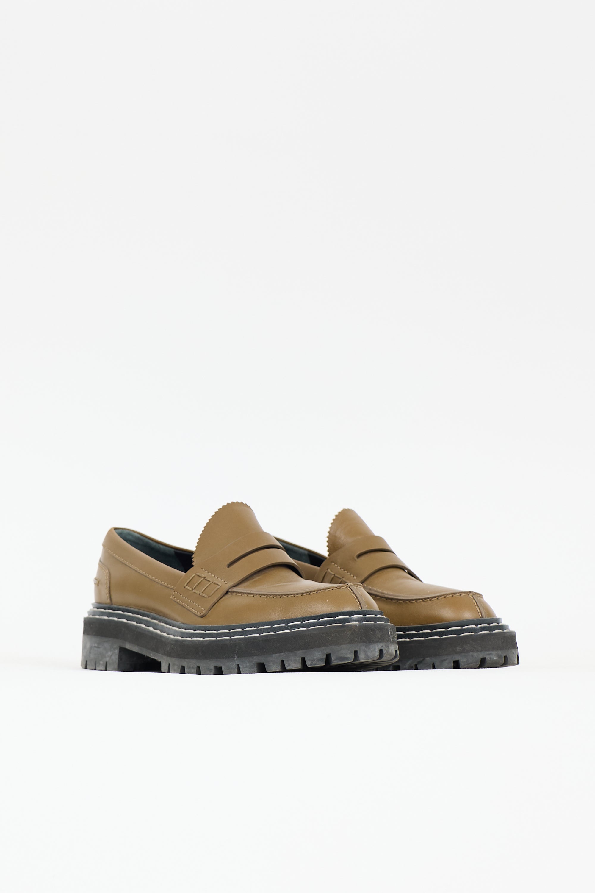 Proenza Schouler Leather Loafer