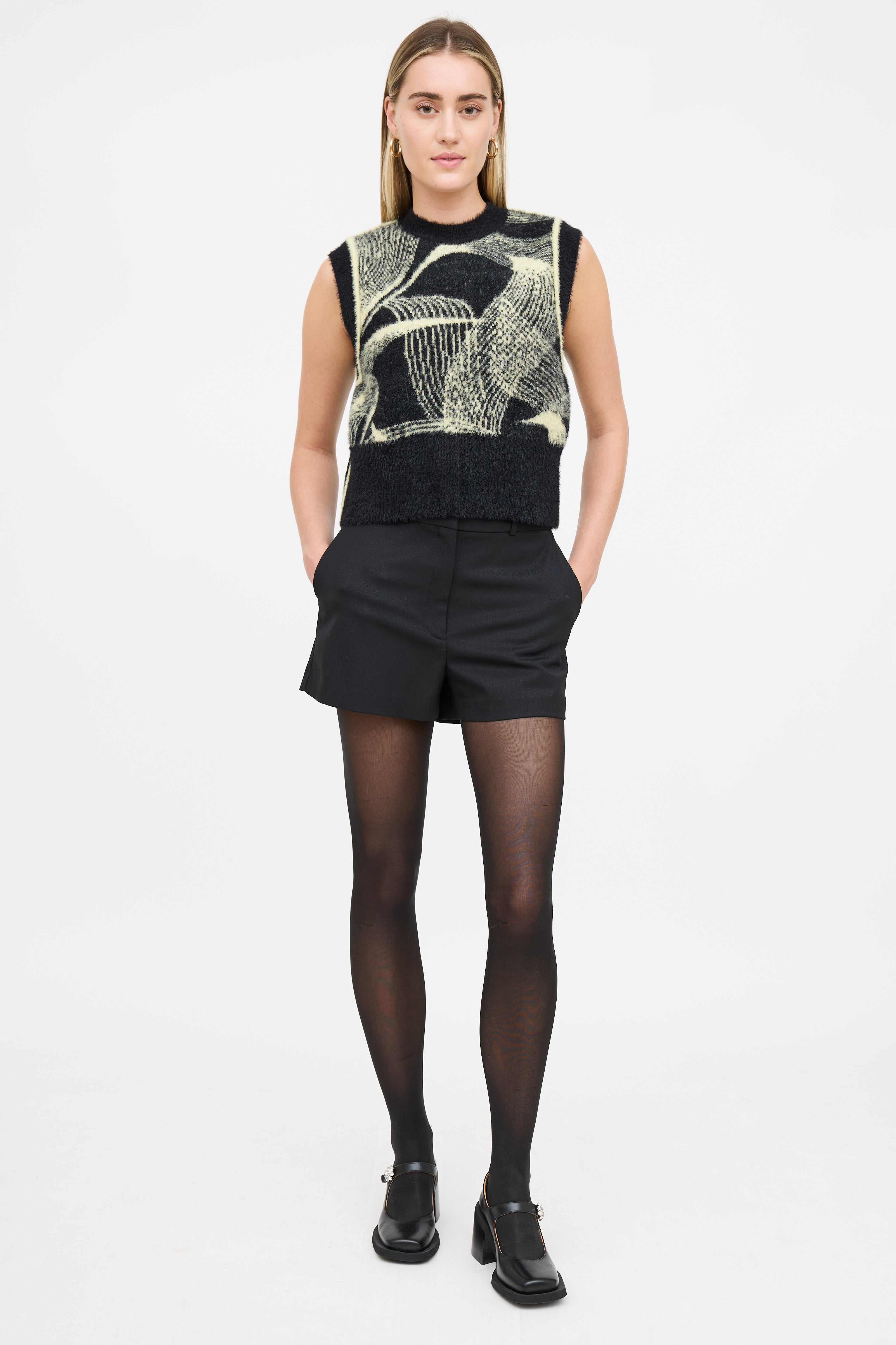 Knit Sweater Vest