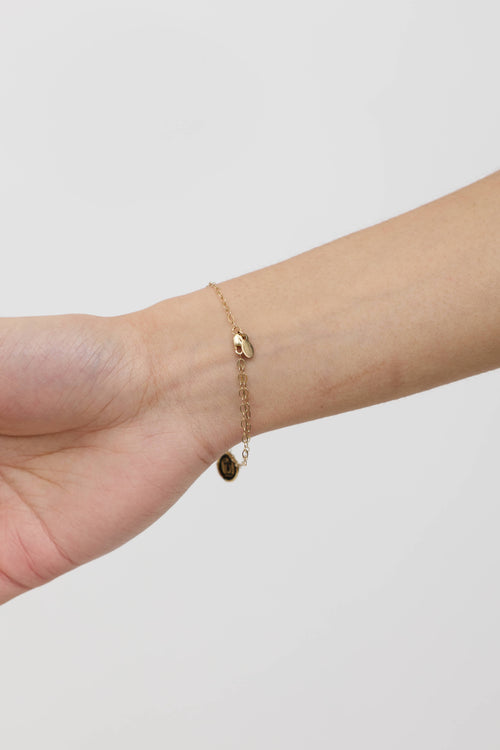 Pyrrha 14K Yellow Gold 'Luck & Protection' Bracelet