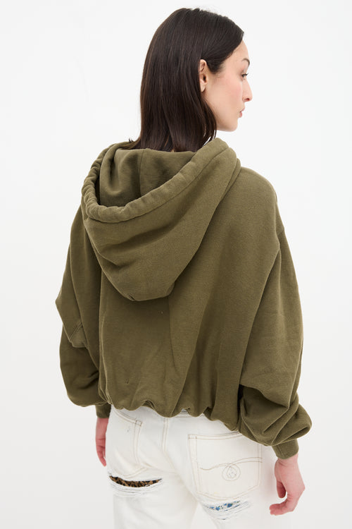 R13 Balloon Popover Hoodie
