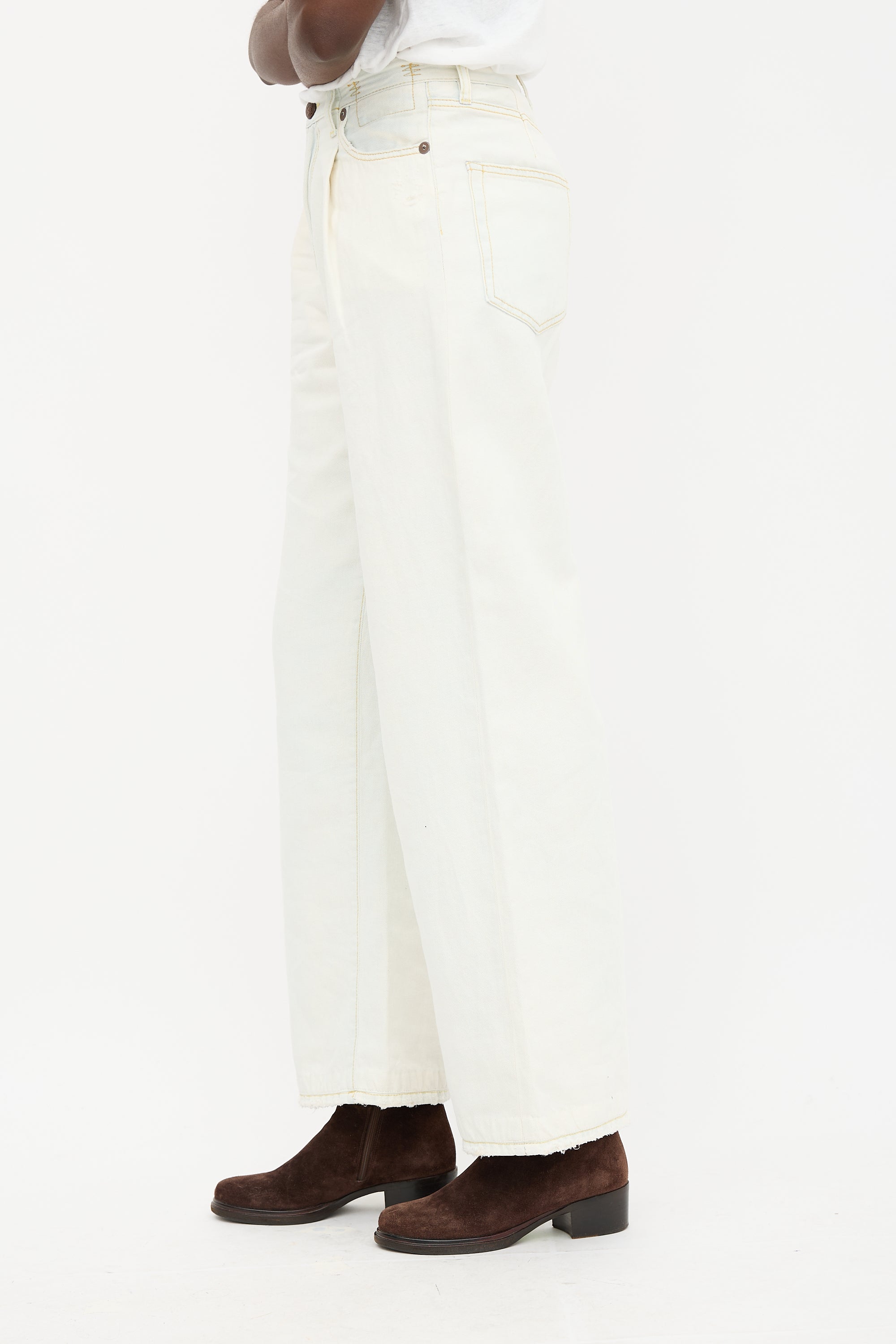 R13 Damon Pleated Jeans